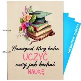 album-styl-boho-orginalny-prezent-dla-nauczyciela-15-niebieskich-kart-wzory