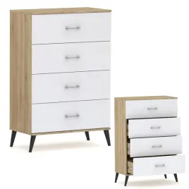 komoda-z-szufladami-wysoka-na-nozkach-relic-4n-dab-sonoma-biala-50-cm