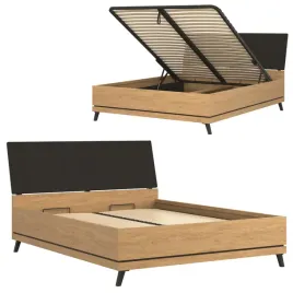 lozko-z-pojemnikiem-160x200-dwuosobowe-dab-kamienny-czarny-ate-at15