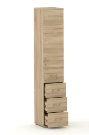 regal-szafa-biurowa-z-szufladami-215-relic-4s1d-dab-sonoma-40-cm