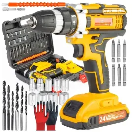 wkretarka-akumulatorowa-wiertarka-bity-nasadki-wiertla-2xaku-duzy-zestaw