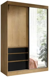 szafa-przesuwna-z-lustrem-140-cm-horizon-z-szufladami-i-polkami