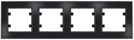lumina-passion-ramka-4-krotna-szklo-czarny-wl9241