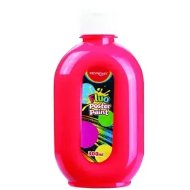 farba-plakatowa-keyroad-fluo-300ml-butelka-neonowa-czerwona