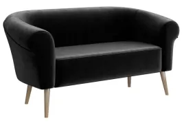 sofa-taicerowana-2-osobowa-czarny-136-cm-na-drewnianych-nozkach-esper