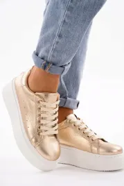 zlote-trampki-damskie-na-grubej-podeszwie-gold-41