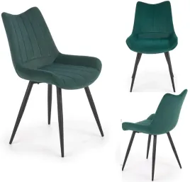 krzeslo-tapicerowane-welur-metal-zielone-czarne-do-salonu-kuchni-k388-loft