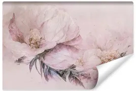 fototapeta-do-salonu-kwiaty-natura-styl-vintage-abstrakcja-450x300
