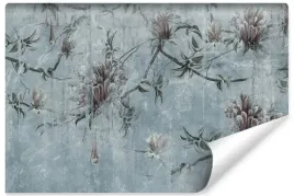 fototapeta-do-sypialni-kwiaty-natura-abstrakcja-mural-beton-450x300