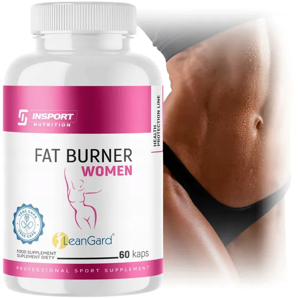 Mocny SPALACZ TŁUSZCZU dla KOBIET 60 k Fat Burner Women REDUKCJA | INSPORT