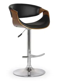 hoker-h-100-krzeslo-obrotowe-stolek-orzech-czarny