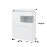 kredens-barek-szklany-irma-im5-dab-bialy-polysk-z-led-szerokosc-mebla-100-cm
