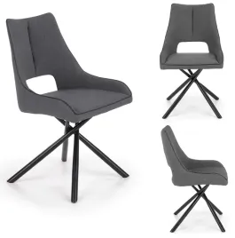 krzeslo-wygodne-eleganckie-z-tkaniny-szare-czarne-do-salonu-jadalni-k409