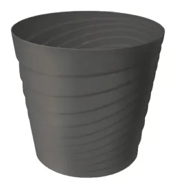oslonka-dekoracyjna-14x128-cm-antracyt-mat-tloczony-wzor-doniczka