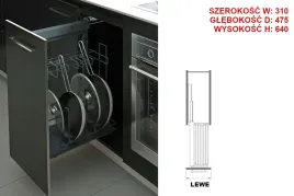 cargo-do-szafki-45-antracyt-na-patelnie-i-pokrywki-tandem-blum-pelny-wysuw