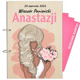 album-styl-boho-personalizowany-prezent-wieczor-panienski-15-rozowych-kart