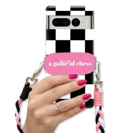 etui-do-google-pixel-7-pro-uchwyt-sznurek-pleciony-rozowy-cytat-szachy