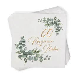 serwetki-na-60-rocznice-slubu-dekoracje-listki-zlote