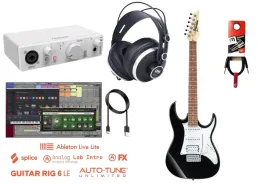 zestaw-do-nagrywania-gitary-recording-guitar-interfejs-sluchawki
