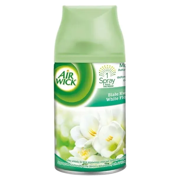 AIR WICK Wkład odświeżacz powietrza 250ml BIAŁE KWIATY Zapas