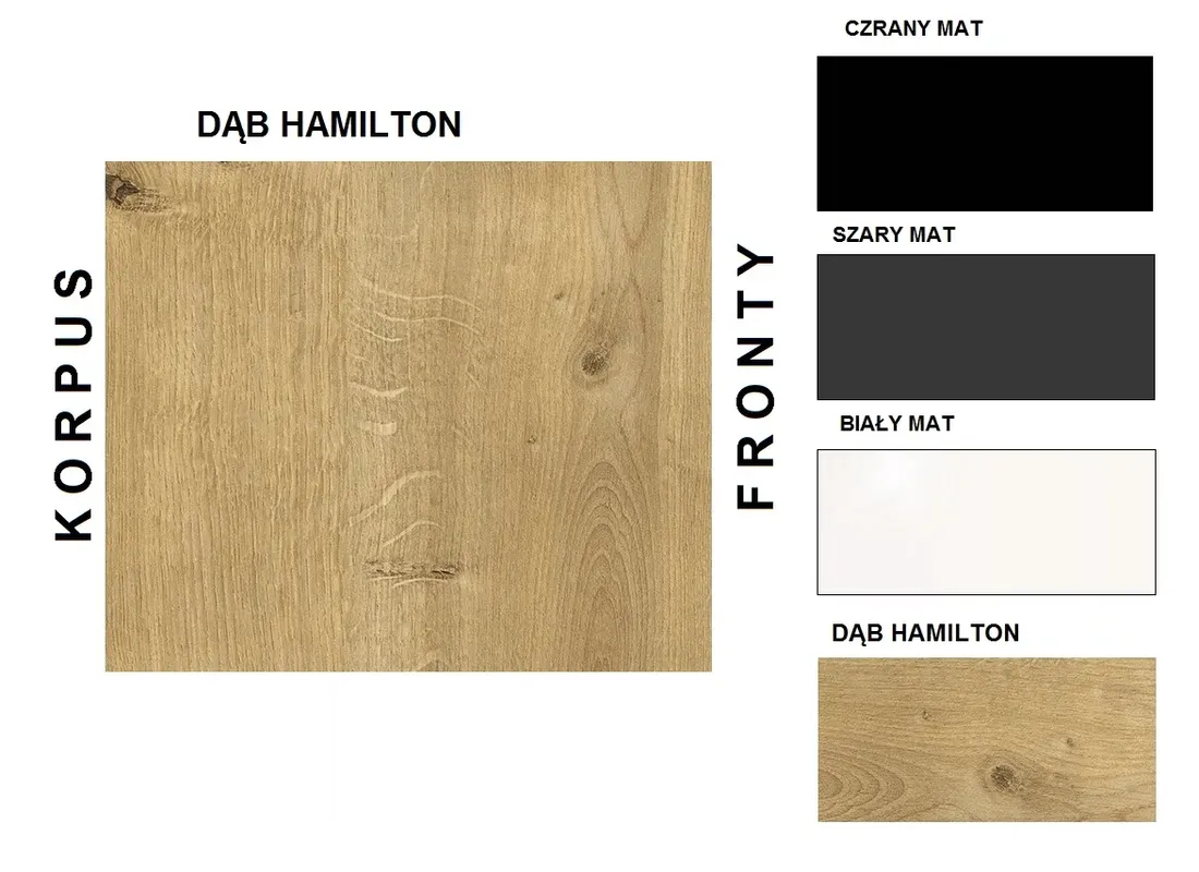 komoda-loft-80-2d-dab-hamilton-czarny-mat-egger-stan-nowy