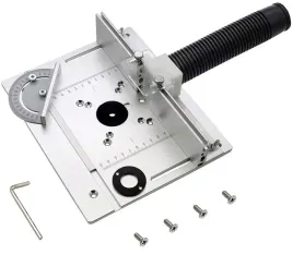 aluminiowa-plyta-do-stolu-frezarki-z-prowadnica-ukosna-i-plotem-przesuwanym