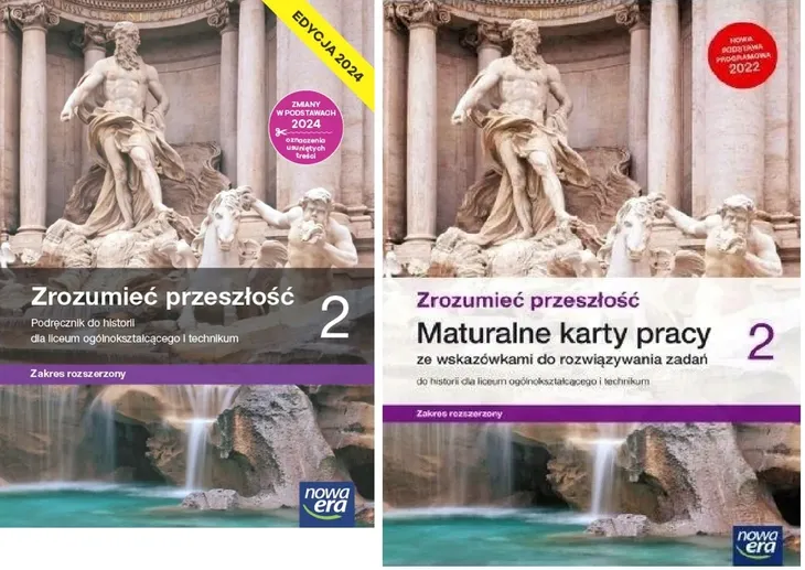 NOWA HISTORIA Zrozumieć przeszłość Podręcznik + ćwiczenia ZR LO EDYCJA 2024