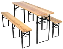 stol-ogrodowy-2-lawki-170cm-zestaw-piwny-stalowo-drewniany