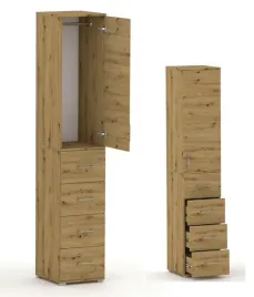 szafa-na-ubrania-z-drazkiem-relic-215-4-szuflady-50-cm-dab-artisan