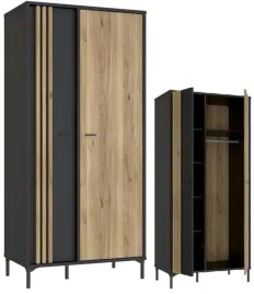 szafa-dwudrzwiowa-z-lamelami-dab-mauvella-czarna-joakimis-jmxs721-m637