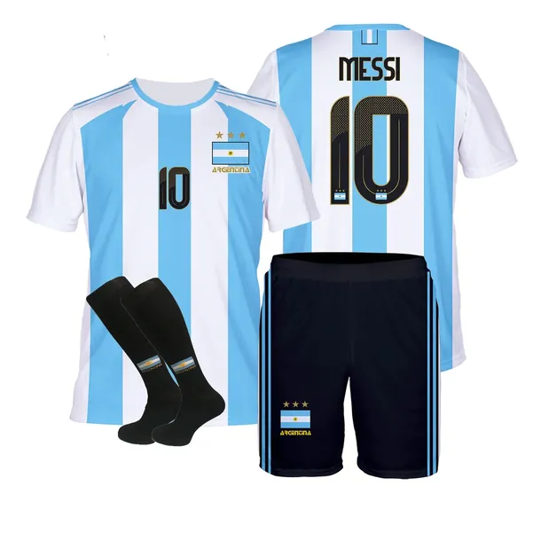 messi-argentyna-stroj-komplet-getry-rozm-122