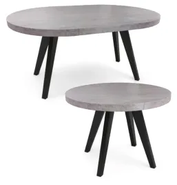 stol-duzy-okragly-beton-jasny-czarne-nogi-v-o120-rozkladany-do-220-cm