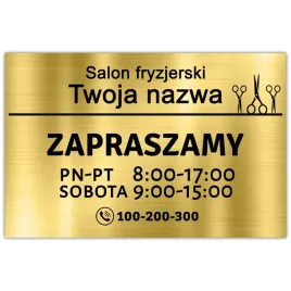 tabliczka-informacyjna-zaklad-fryzjerski-personalizowane-zloty-twoja-nazwa