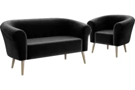 czarna-sofa-136-cm-z-fotelem-na-drewnianych-nozkach-do-salonu-esper