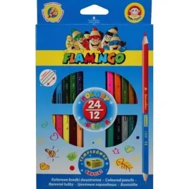 kredki-olowkowe-dwustronne-trojkatne-12-24-kolory-flamingo