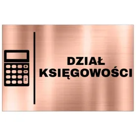tabliczka-informacyjna-dibond-32x21-miedziany-dzial-ksiegowosci-wzory