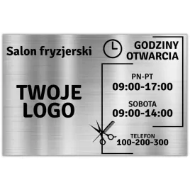 tabliczka-informacyjna-zaklad-fryzjerski-personalizowane-srebrny-twoje-logo