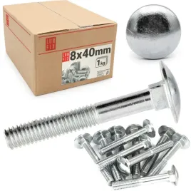 sruba-zamkowa-m8-40mm-din603-ocynk-ocynkowana-1kg