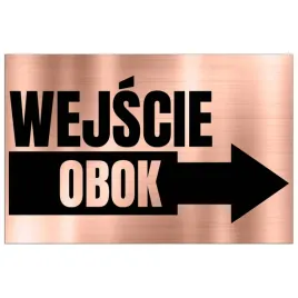tabliczka-informacyjna-dibond-32x21-miedziany-wejscie-obok-wzory
