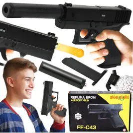 pistolet-asg-na-kulki-plastikowe-tlumik-800-gratis-karabin-100percent-metal