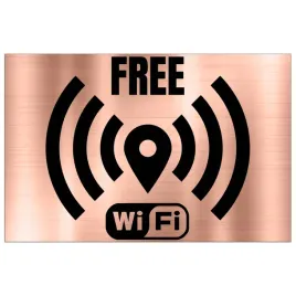 tabliczka-informacyjna-dibond-32x21-miedziany-free-wifi-wzory