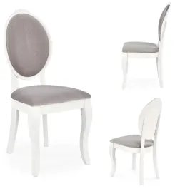 krzeslo-drewniane-tapicerowane-klasyczne-eleganckie-salon-biale-szare-velo