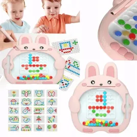 tablica-magnetyczna-krolik-mozaika-dla-dzieci-tablica-edukacyjna