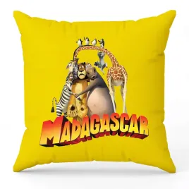 poduszka-madagascar-zolta-dla-fana-zwierzeta-na-prezent-wzory