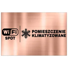 tabliczka-informacyjna-dibond-32x21-miedz-wifi-obiekt-klimatyzowany-wzory