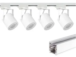 4-x-spot-led-3fazowy-bialy-szyna-200cm-3-fazy-do-biura