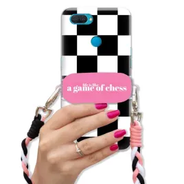 etui-do-oppo-a12-5g-uchwyt-sznurek-pleciony-rozowy-bandw-cytat-szachownica