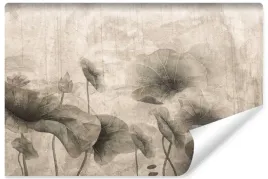 fototapeta-do-salonu-lilie-natura-kwiaty-styl-retro-abstrakcja-450x300