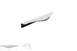 rejs-ufe9crfrc-246-uchwyt-fe9-l-246-frez-c-aluminium-chrom-ti10-0575-07-001