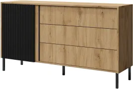 komoda-mia-3-komoda-145cm-mdf-dab-odwieczny-czarny